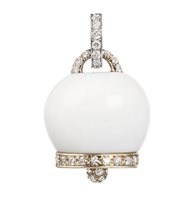 Charm Chantecler Dame Campanelle in Weißgold Diamante 31784 - 31784